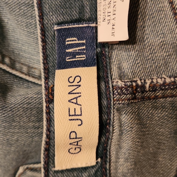 Gap Slit Jean Skirt - Picture 5 of 6